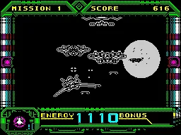 Galaxy Force — ZX Spectrum — скриншот