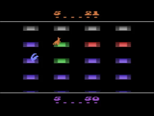 Quick Step! (USA) — Atari 2600 — скриншот