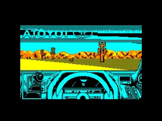 Toyota Celica GT Rally — Amstrad CPC — скриншот