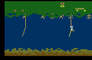 Jungle Hunt (USA) — Atari 2600 — скриншот