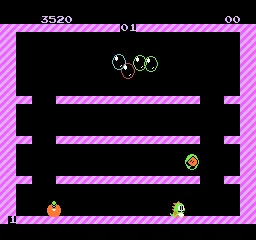 Bubble Bobble (USA) — Денди/Nintendo — скриншот