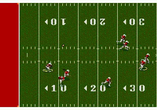 NFL Sports Talk Football '93 Starring Joe Montana (USA, Europe) (Rev A) — Sega Mega Drive — скриншот