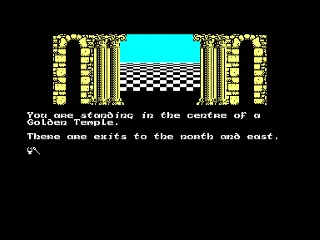 Quest for the Golden Eggcup, The — Amstrad CPC — скриншот