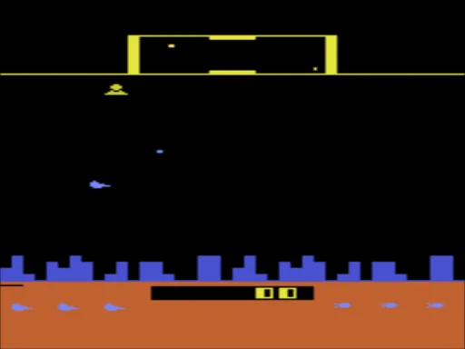 Defender (USA) — Atari 2600 — скриншот