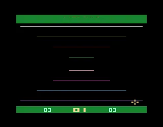 Challenge of.... NEXAR, The (USA) — Atari 2600 — скриншот