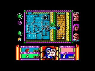 Avenger — Amstrad CPC — скриншот