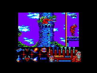 Satan — Amstrad CPC — скриншот