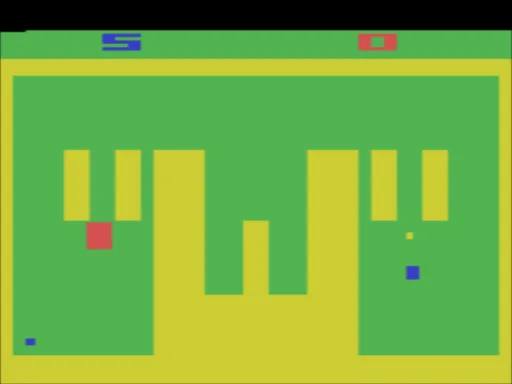 Miniature Golf ~ Arcade Golf (USA) — Atari 2600 — скриншот