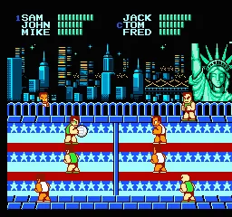 Super Dodge Ball (USA) — Денди/Nintendo — скриншот