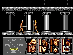 Heroes of the Lance (Europe, Brazil) (En) — Sega Master System — скриншот
