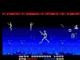 T2 - The Arcade Game (Europe) — Sega Master System — скриншот