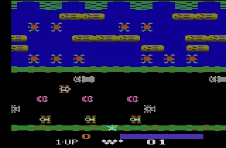 Official Frogger, The (USA) — Atari 2600 — скриншот