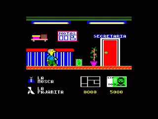 Viaje Fin de Curso — Amstrad CPC — скриншот
