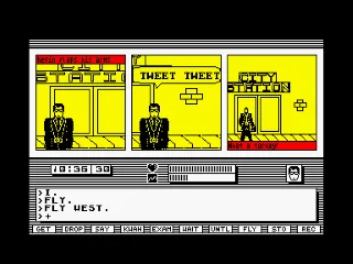 Redhawk — Amstrad CPC — скриншот