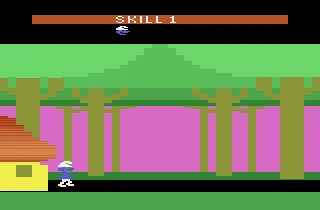 Smurf - Rescue in Gargamel's Castle (USA) — Atari 2600 — скриншот