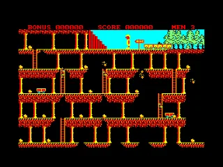 Stairway to Hell — Amstrad CPC — скриншот