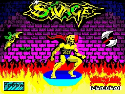 Savage — ZX Spectrum — скриншот