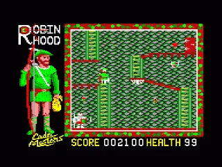 Super Robin Hood — Amstrad CPC — скриншот