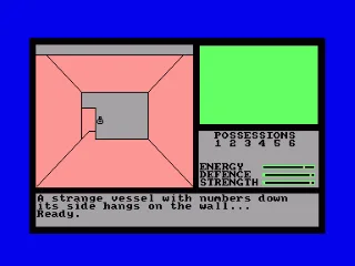 Tomb of Kuslak, The — Amstrad CPC — скриншот