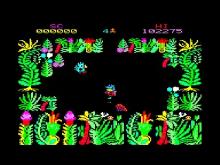 Sabre Wulf — Amstrad CPC — скриншот