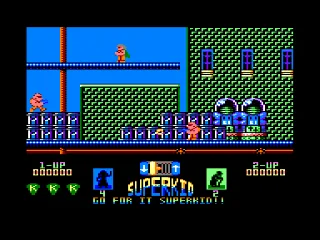 Superkid — Amstrad CPC — скриншот