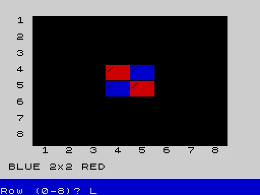 10 OTHELLO — ZX Spectrum — скриншот