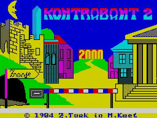 Kontrabant 2 — ZX Spectrum — скриншот