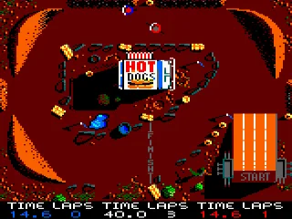 BMX Simulator — Amstrad CPC — скриншот