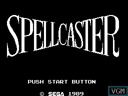 SpellCaster (USA, Europe, Brazil) (En) — Sega Master System — скриншот