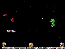 R-Type (World) — Sega Master System — скриншот