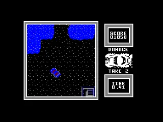 Super Stuntman — Amstrad CPC — скриншот
