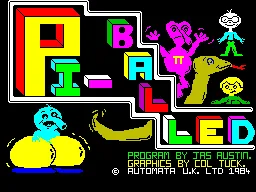 Pi-Balled — ZX Spectrum — скриншот