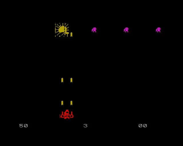 Galactica — ZX Spectrum — скриншот