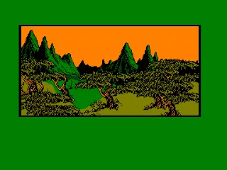 Warlord — Amstrad CPC — скриншот