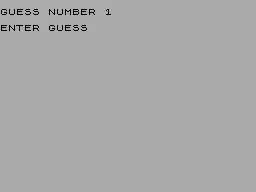 Mastermind — ZX Spectrum — скриншот