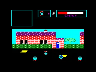 Super Sam — Amstrad CPC — скриншот