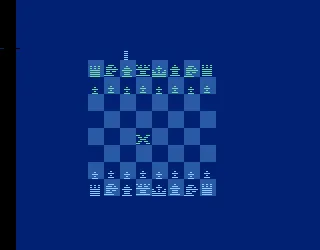 Video Chess (USA) — Atari 2600 — скриншот