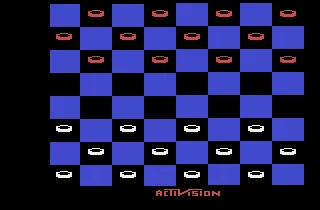 Checkers (USA) — Atari 2600 — скриншот