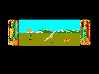 Birdie — Amstrad CPC — скриншот