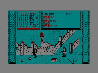 Rogue Trooper — Amstrad CPC — скриншот