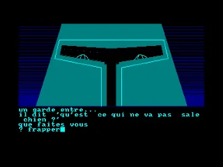 Bagne de Nepharia, Le — Amstrad CPC — скриншот