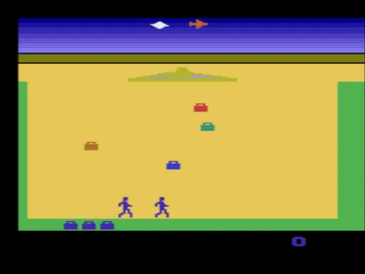 Lost Luggage (USA) — Atari 2600 — скриншот