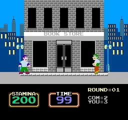 Urban Champion (World) — Денди/Nintendo — скриншот