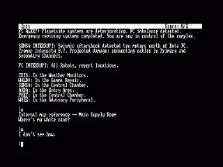 Suspended — Amstrad CPC — скриншот