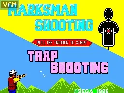 Marksman Shooting & Trap Shooting (USA, Brazil) (En) — Sega Master System — скриншот