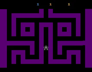 Mines of Minos (USA) — Atari 2600 — скриншот