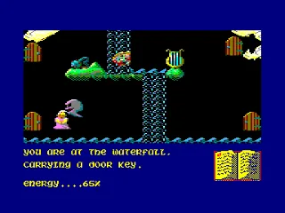 Sorcery — Amstrad CPC — скриншот