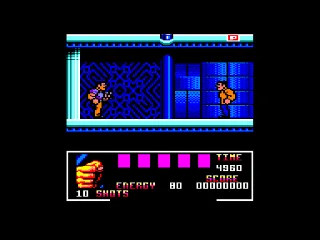 Total Recall — Amstrad CPC — скриншот