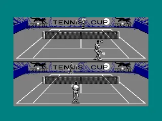 Tennis Cup — Amstrad CPC — скриншот