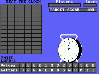 Beat the Clock — Amstrad CPC — скриншот